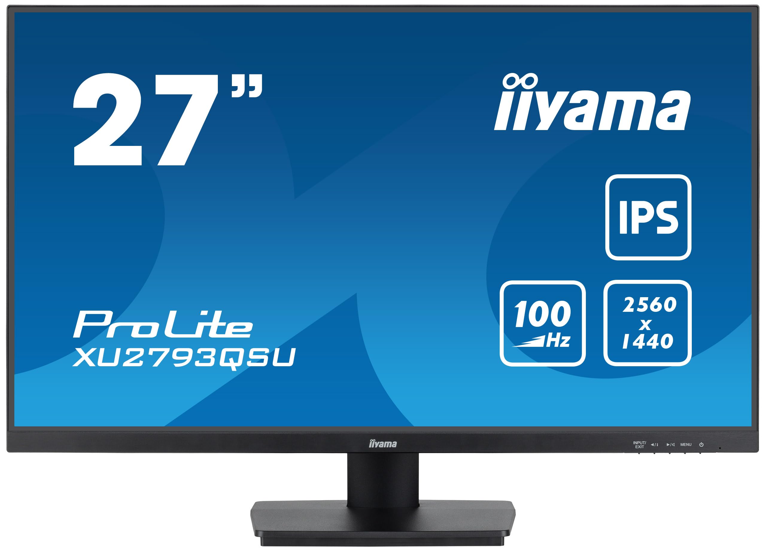 iiyama XU2793QSU-​B6-​27, IPS, 2560x1440/​100Hz, 1H1DP