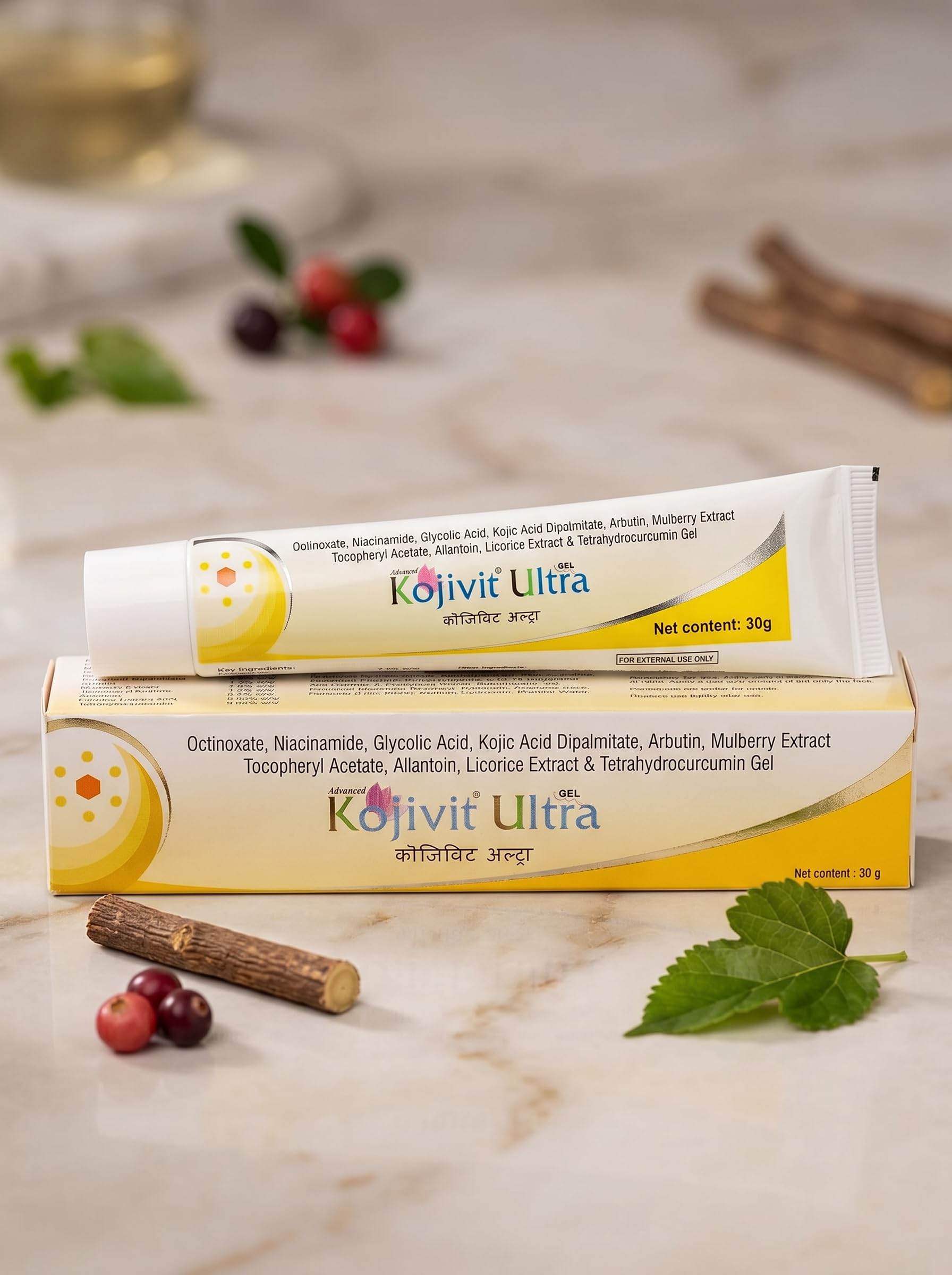 Kojvt Ultra Gel for Dark Spots & Hyperpigmentation Contains Vitamin E, Glycolic Acid, Niacinamide and Kojic Acid| Reduces appearance of spots and blemishes, 30Gm-image-16