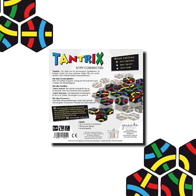 Foto 2 de 2 de Tantrix - Juego de Mesa Nueva Edición para 2 a 6 Jugadores +7 Años