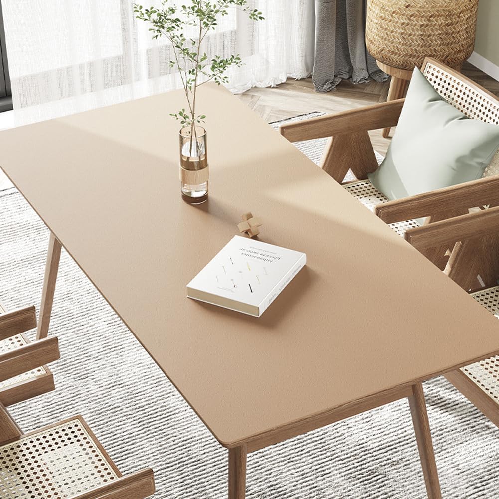 Tappetino da scrivania impermeabile in pelle ecologica in poliuretano, antiscivolo, per ufficio, casa, scuola, scrivania, grande, tappetino per computer portatile, tappetino per mouse esteso (014,90 x