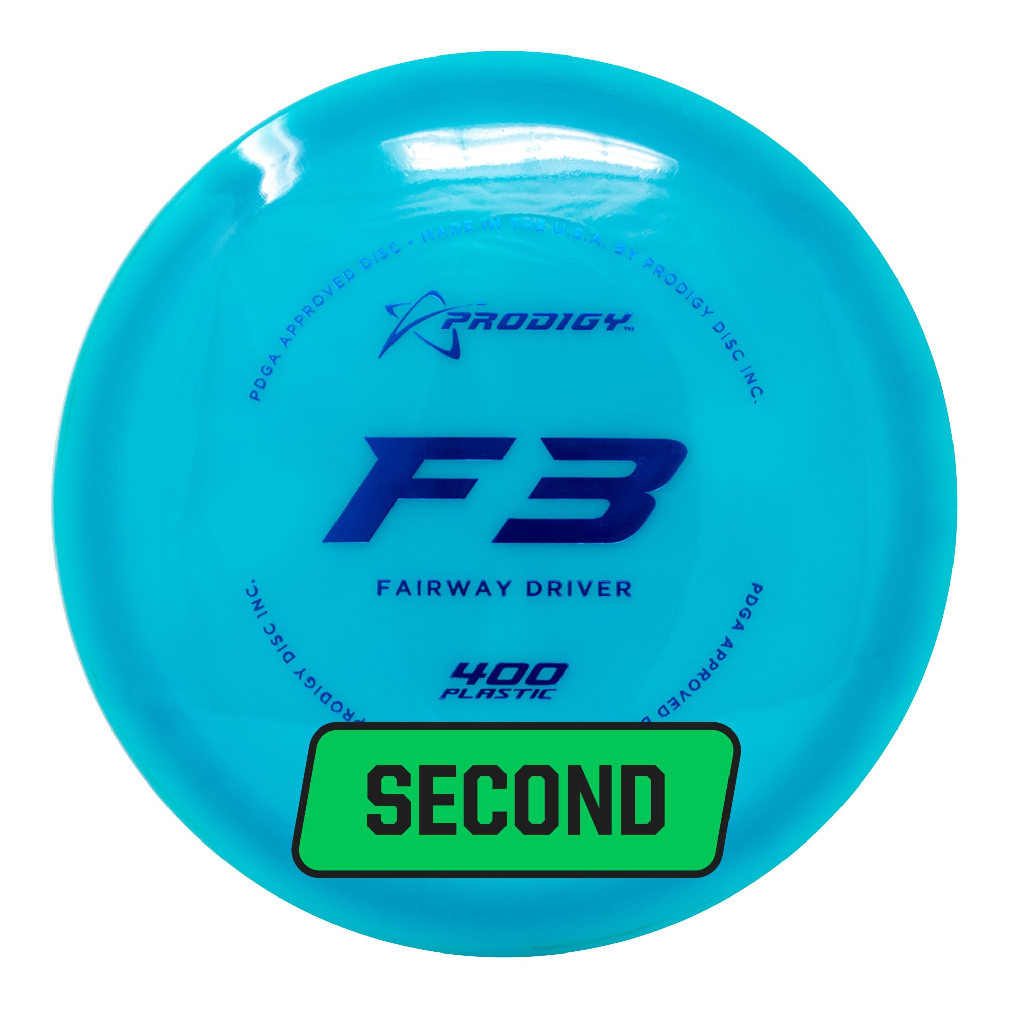 Prodigy Disc Factory Second 400 F3 | Stable Disc Golf Fairway Driver | Extremely Durable | Great Disc for All Skill Levels | Colors May Vary | (170g+)