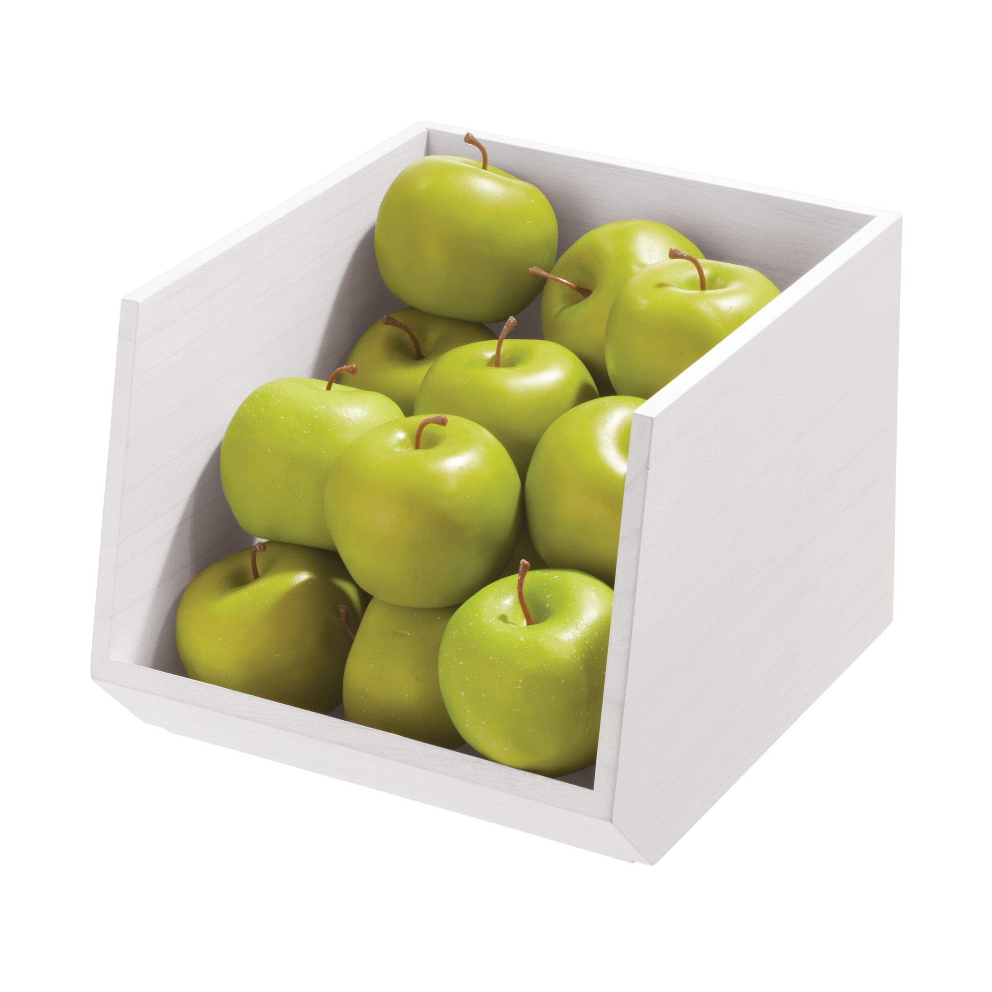 Buy iDesign EcoWood Kitchen Storage Box with Open Front, Kitchen