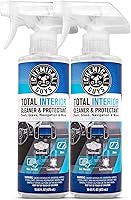 Chemical Guys Total Interior Cleaner & Protectant 16oz (2-Pack) - Streak-Free Shine for Leather, Vinyl, Plastic, Rubber & Glass