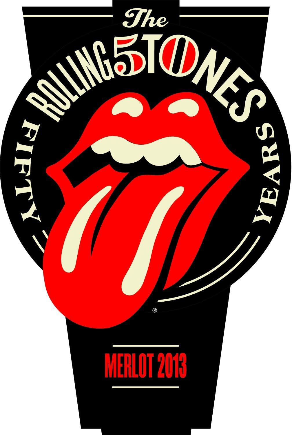 2012 Rolling Stones 50th Anniversary Forty Licks Merlot Mendocino County 750 mL Wine