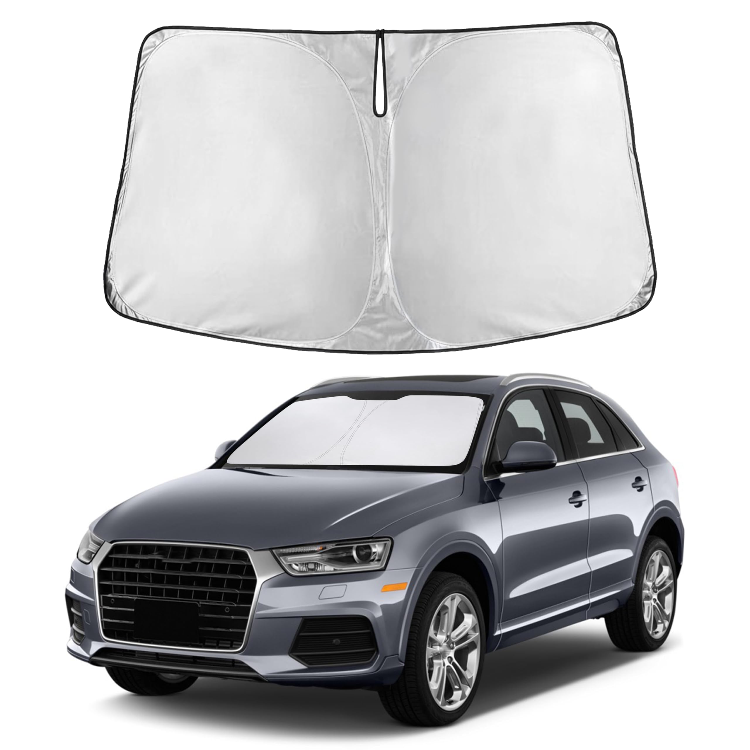 Autovir Windshields Sun Shade Fit for 2013-2016 2017 2018 Audi Q3