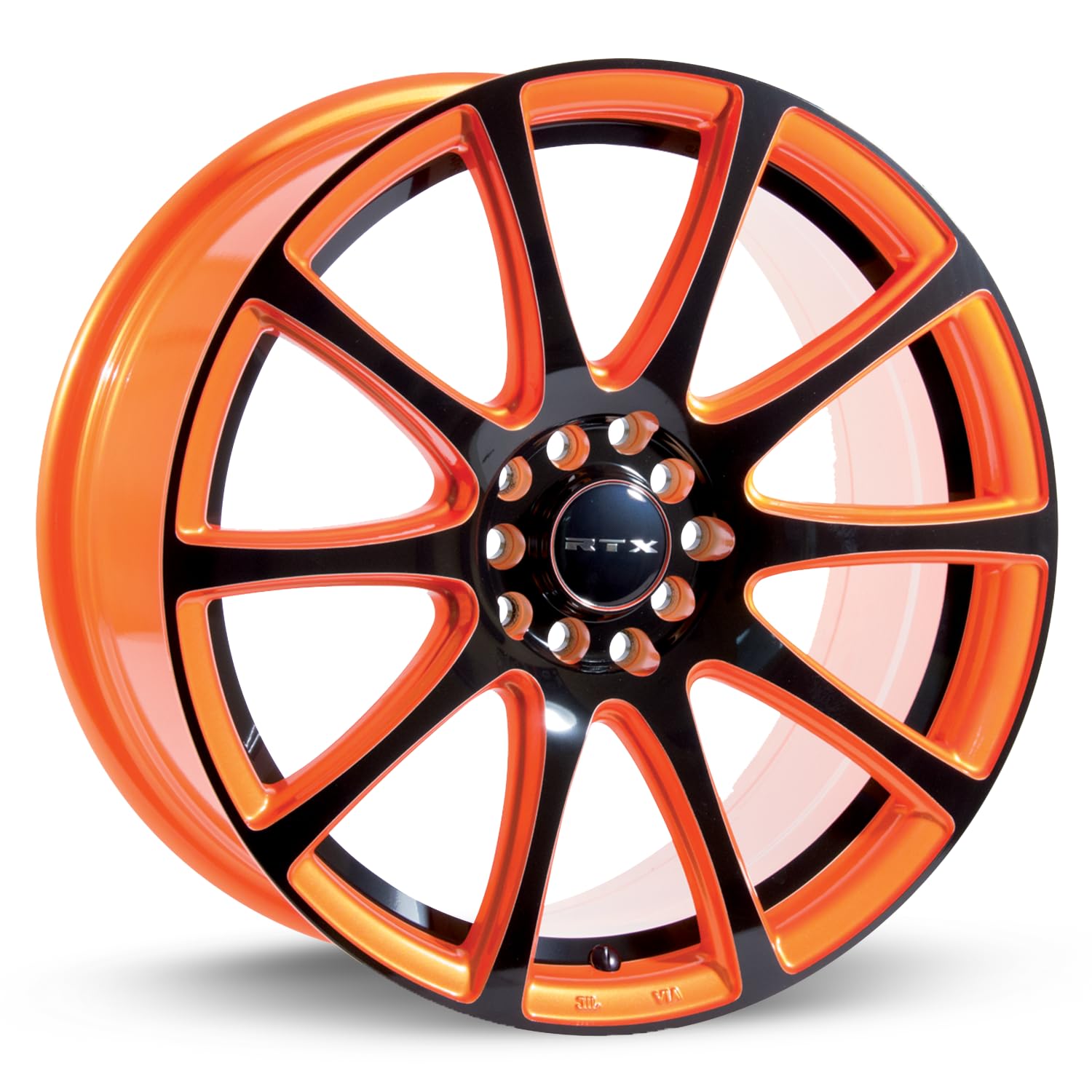 ⭐︎REN⭐︎ RTX Blaze Orange/Black Face Wheel 17