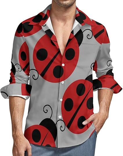 Amazon Co Jp 長袖 シャツ メンズ てんとう虫柄 ワイシャツ リゾートシャツ プリントシャツ トップス オープンカラーシャツ ビジネス シャツ 開襟シャツ カジュアル ゆったり 快適な 軽い 柔らかい シンプル 速乾 人気 Vネック ポケット付き 春秋服 ファッション Amazon Co Jp 長袖 シャツ メンズ てんとう虫柄 ワイシャツ リゾートシャツ プリントシャツ トップス オープンカラーシャツ ビジネス シャツ 開襟シャツ カジュアル ゆったり 快適な 軽い 柔らかい シンプル 速乾 人気 Vネック ポケット付き 春秋服 ファッション