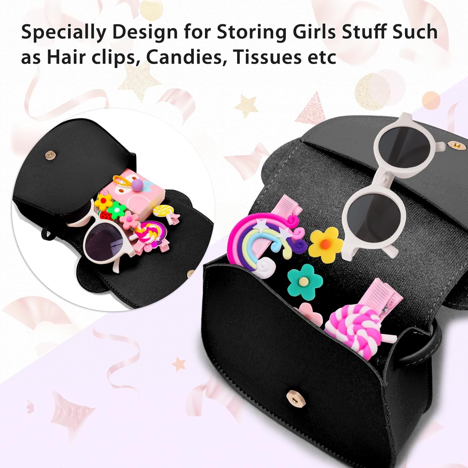 Birthday Gifts for 2 3 4 5 6 7 8 Year Old Girl Toddler Purse Initial Girls Purse Kids Purses Toddler Girl Gifts - Image 6