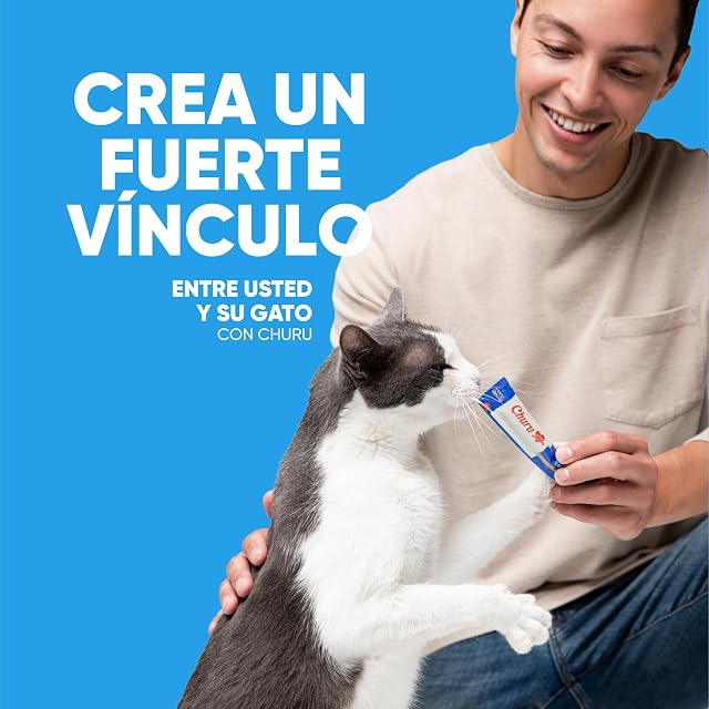 Foto 5 de 6 de INABA Churu Hairball Control, Snack Pollo y Atún, 20 Sticks x 14g