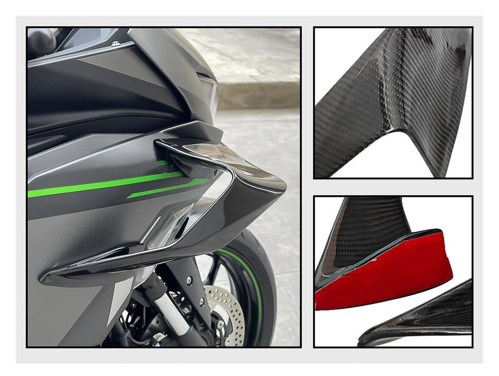 Amazon.co.jp: スポイラー ために ZX-25R ZX25R ZX-4R ZX-4RR 2021