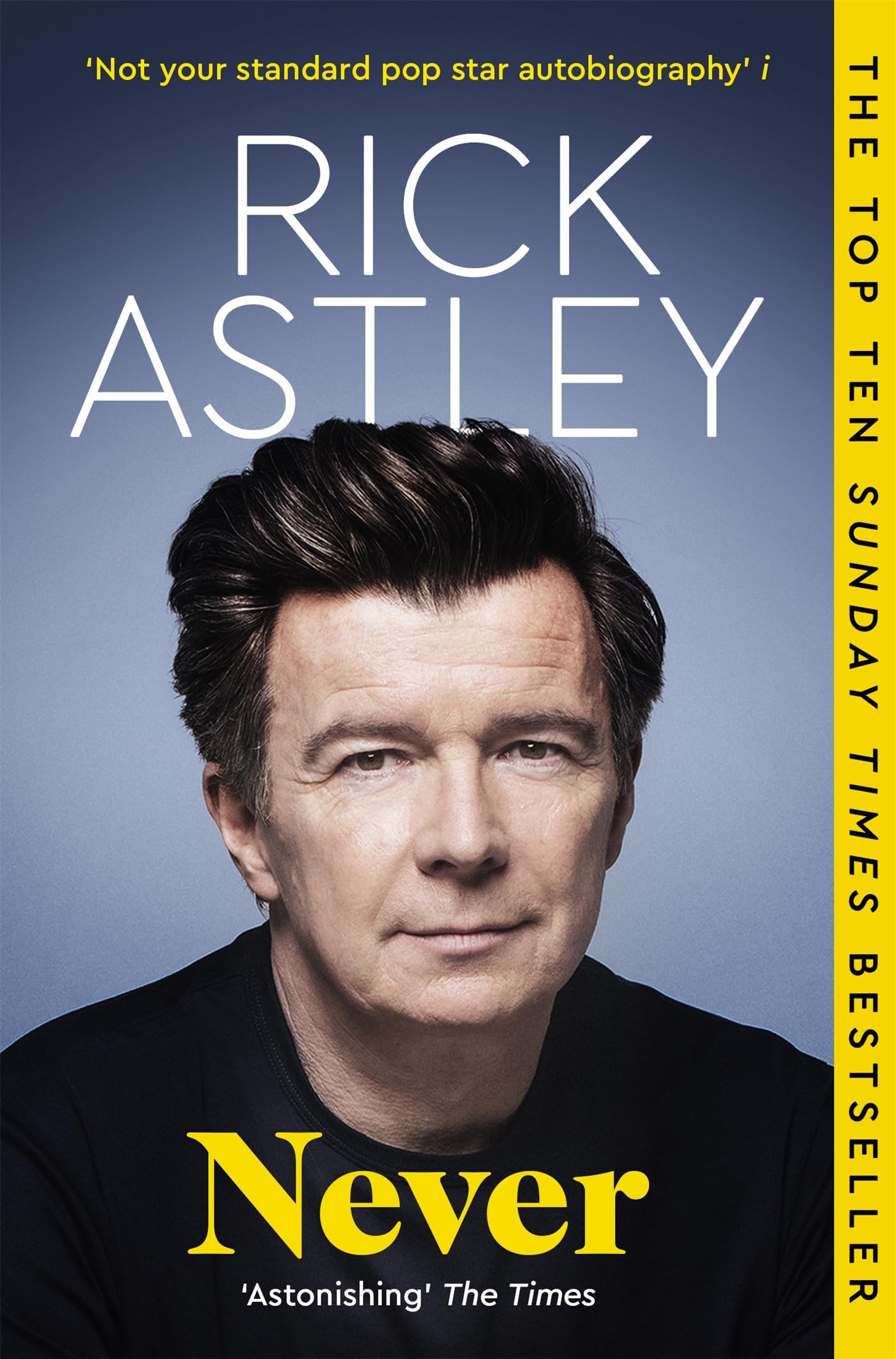 Never Sunday Times bestselling autobiography version anglaise livre Ken Follett