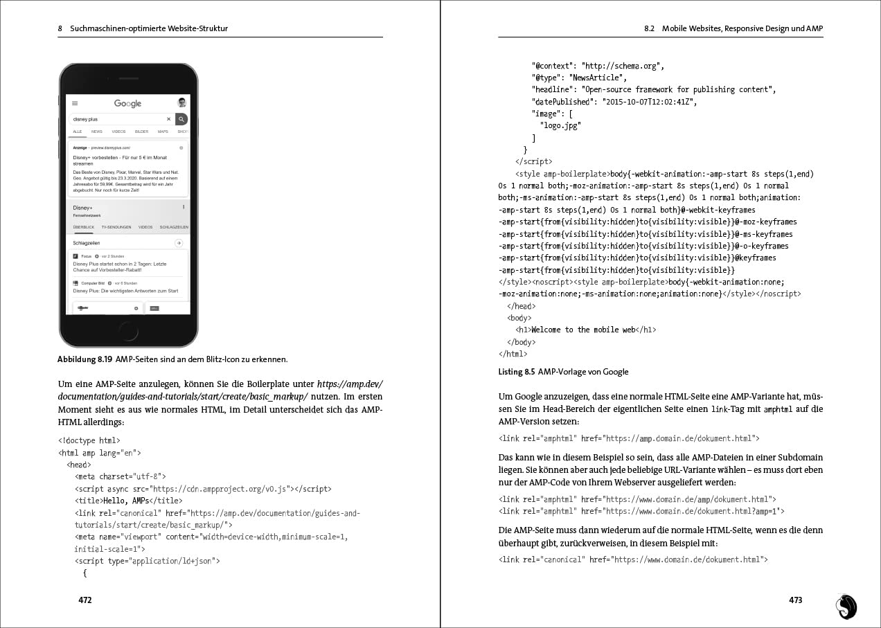 Suchmaschinen-Optimierung: Das SEO-Standardwerk in neuer Auflage. Über 1.000 Seiten Praxiswissen und Profitipps zu SEO, Google u. Co.