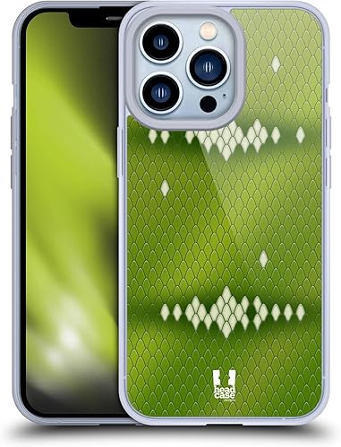 Miniatura 8 de Head Case Designs Ball Python Snake Pattern Gel Case [Military Grade Protection] Compatible with Apple iPhone 13 Pro and Compatible with MagSafe