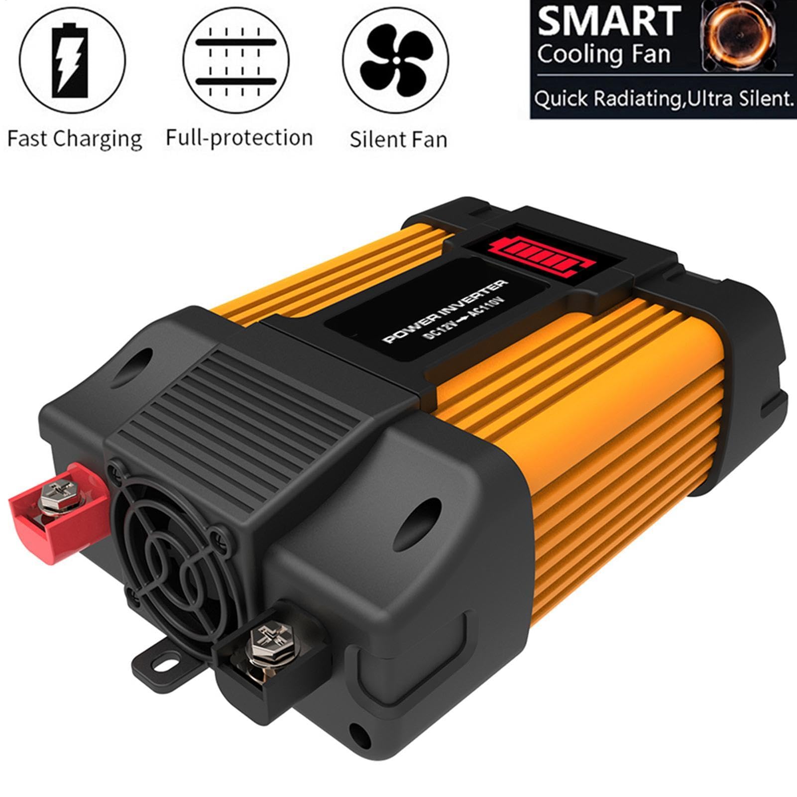 Pannelli Solari Per Case, Kit Fotovoltaico 4000W Pannello Solare Monocristallino Inverter con doppia porta USB | Impianto Solare Completo per Cam-per, Rimorchi, Marine, Off-Grid