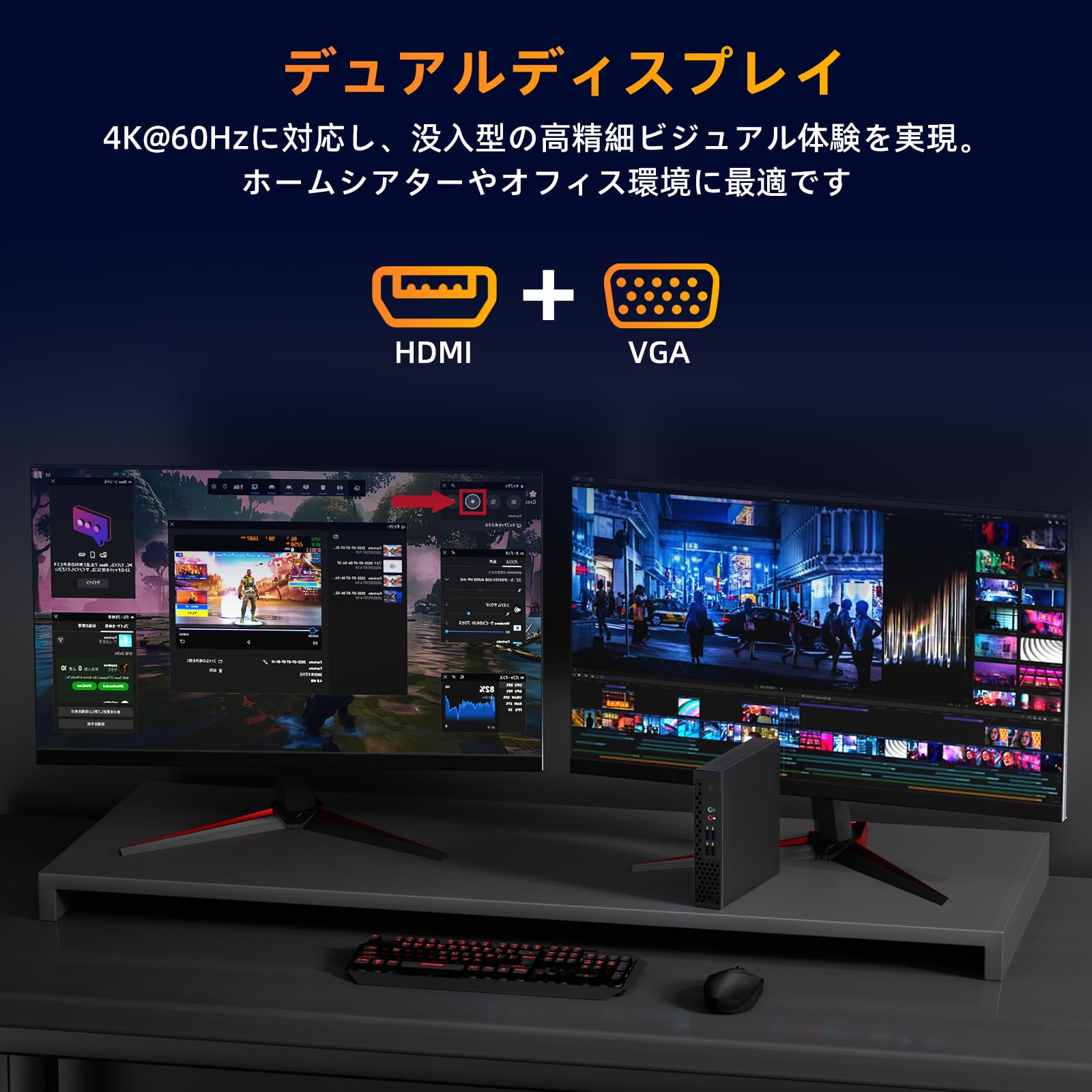 Amazon.co.jp: YCTipc ミニPC D3 Ryzen 7 6800H 搭載 8GB DDR5 256GB