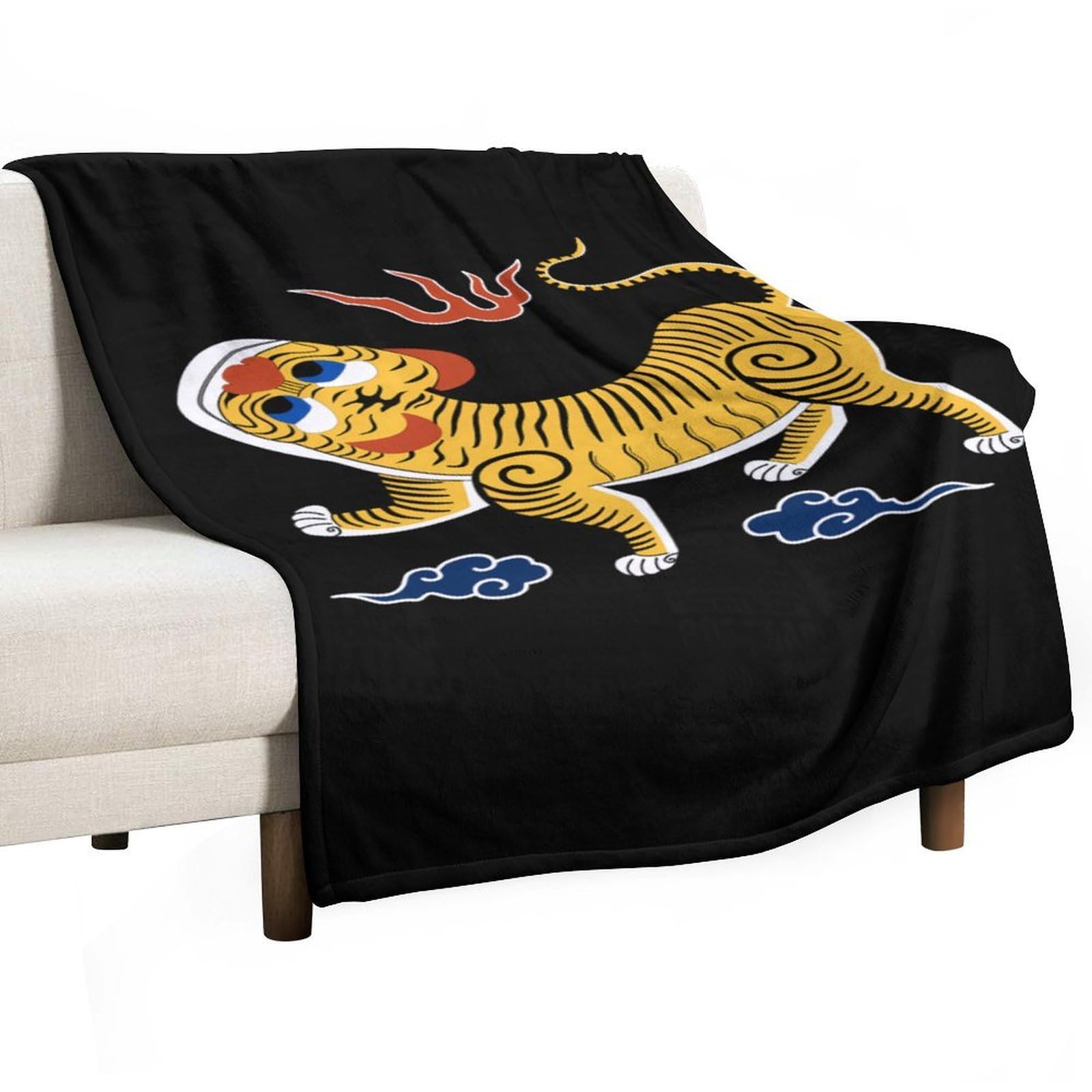 Cgsbngha Style Republic Of Formosa Flag Flannel Fleece Blanket Lightweight Soft Throw Blankets For Sofa Couch Bed Chair