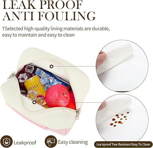 Miniatura 4 de HOPROSE - Lonchera para mujeres y hombres adultos, lonchera aislada a prueba de fugas, bolsa de almuerzo de gran capacidad, contenedor reutilizable