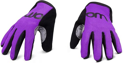 woom TENS - Guantes de bicicleta para niños y jóvenes, protección completa con agarre para ciclismo de carretera y ciclismo de montaña (niños y