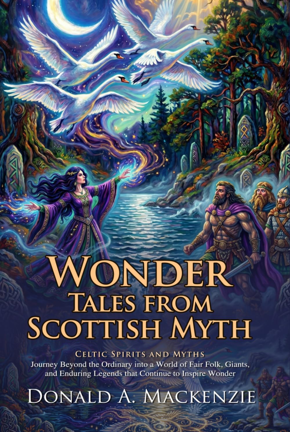 Wonder Tales from Scottish Myth: Classic Celtic Folklore and Highland Legends: Heroic Sagas of Old Scotland - Fully Illustrated Edition with Author Biography and Commentary