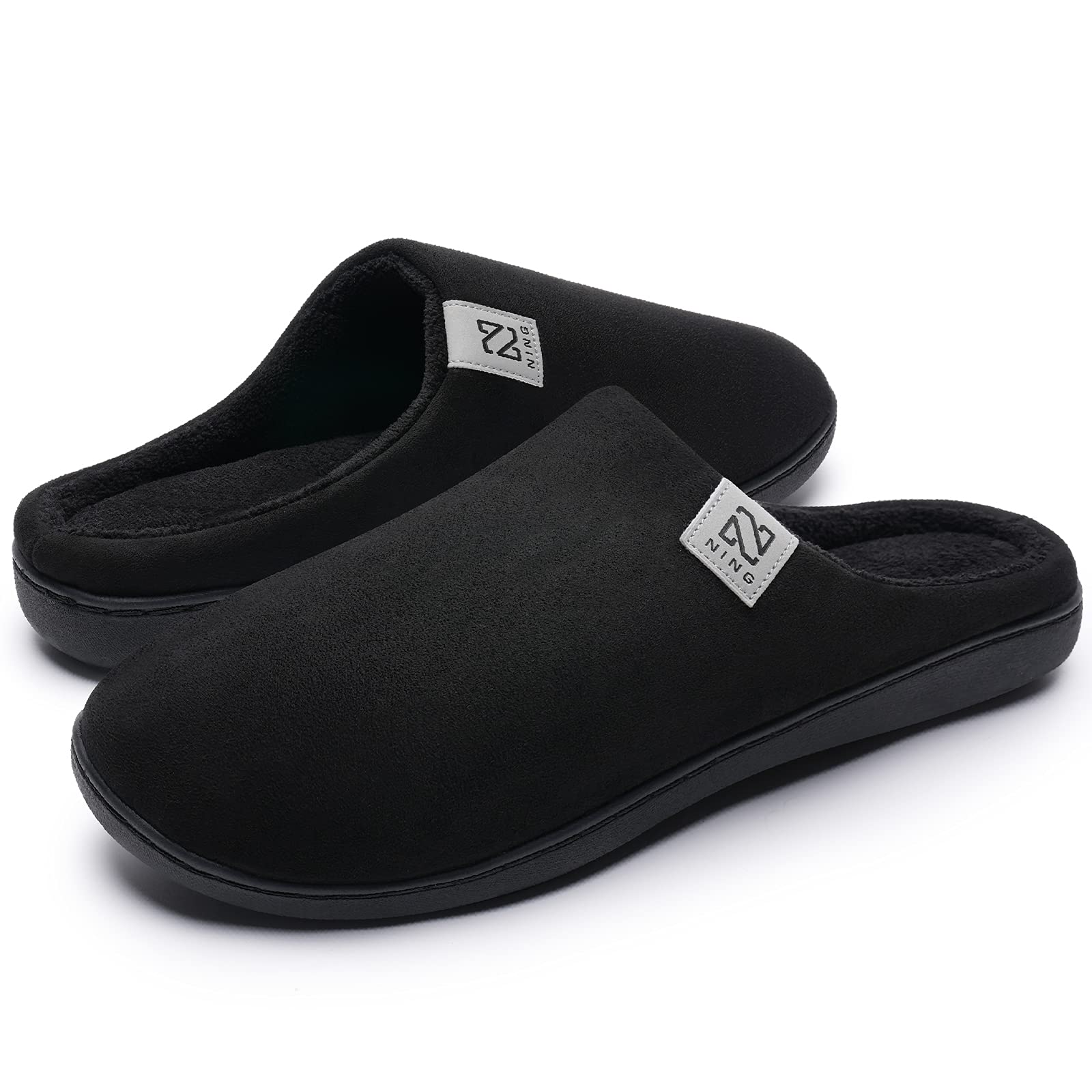 WateLves Pantofole Uomo Unisex Donna Antiscivolo Scarpe Inverno Peluche Morbido Ciabatte in Memory Foam