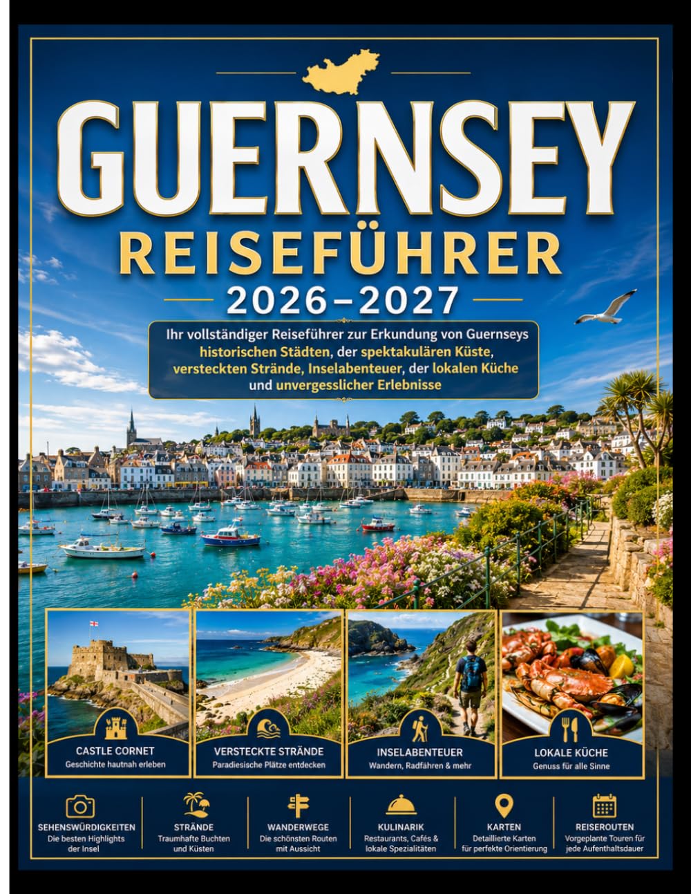 GUERNSEY REISEFÜHRER 2026: Ihr umfassender Reiseführer zur Erkundung von Guernseys historischen Städten, spektakulärer Küste, versteckten Stränden, ... lokaler Küche und unvergesslichen Erlebnissen