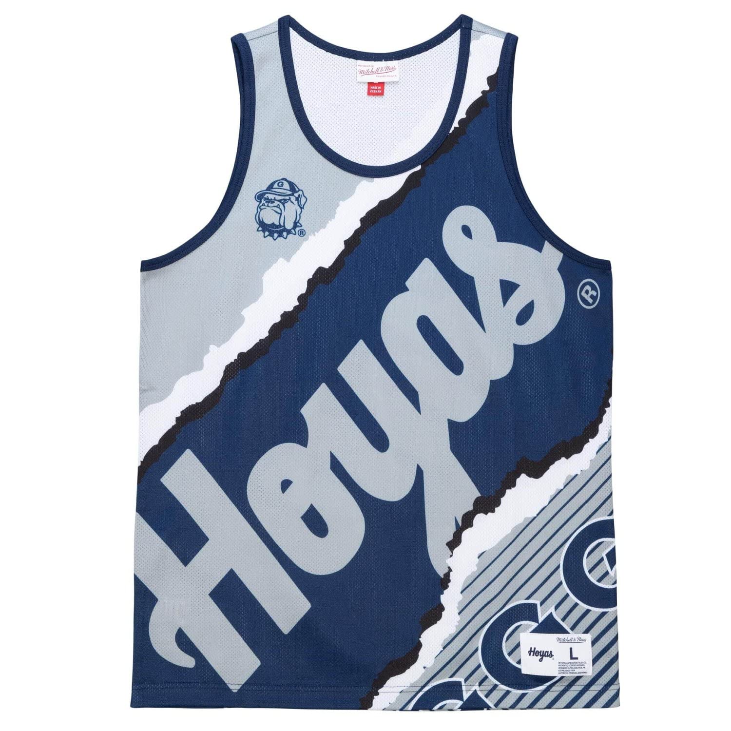 Mitchell & Ness M&N JUMBOTRON Maglia da basket Tank Georgetown University