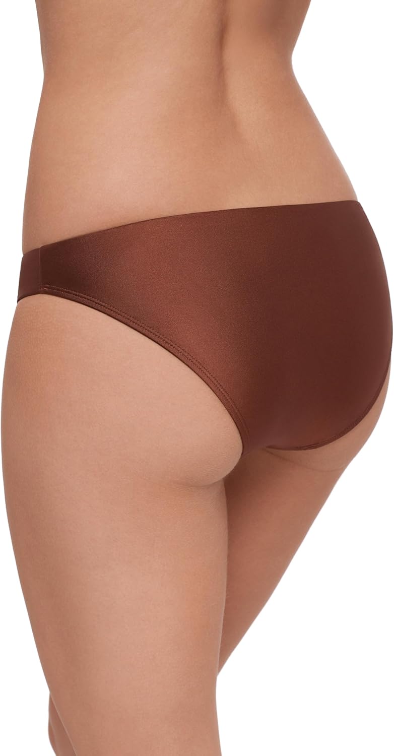 Steve Madden Women's Basic Full Coverage Hipster Swim Bottom