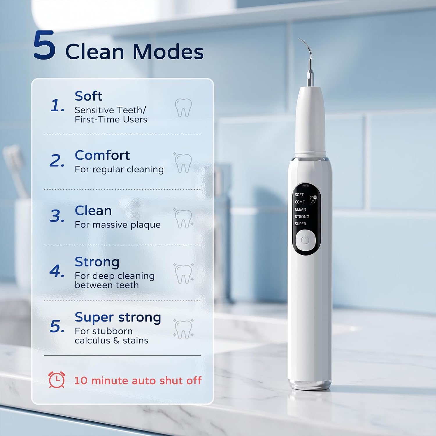 Plaque Remover for Teeth,Teeth Cleaning Kit,Tartar Remover for Teeth, image 3