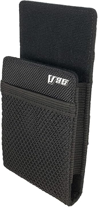 Artisan Power V95 Universal Nylon Pocket Holster | Mesh Pocket, Pen Holder and Ratchet Belt Clip | Best Cellphone Holster for iPhone, Android, Pixel and More