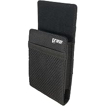 Artisan Power V95 Universal Nylon Pocket Holster | Mesh Pocket, Pen Holder and Ratchet Belt Clip | Best Cellphone Holster for iPhone, Android, Pixel and More