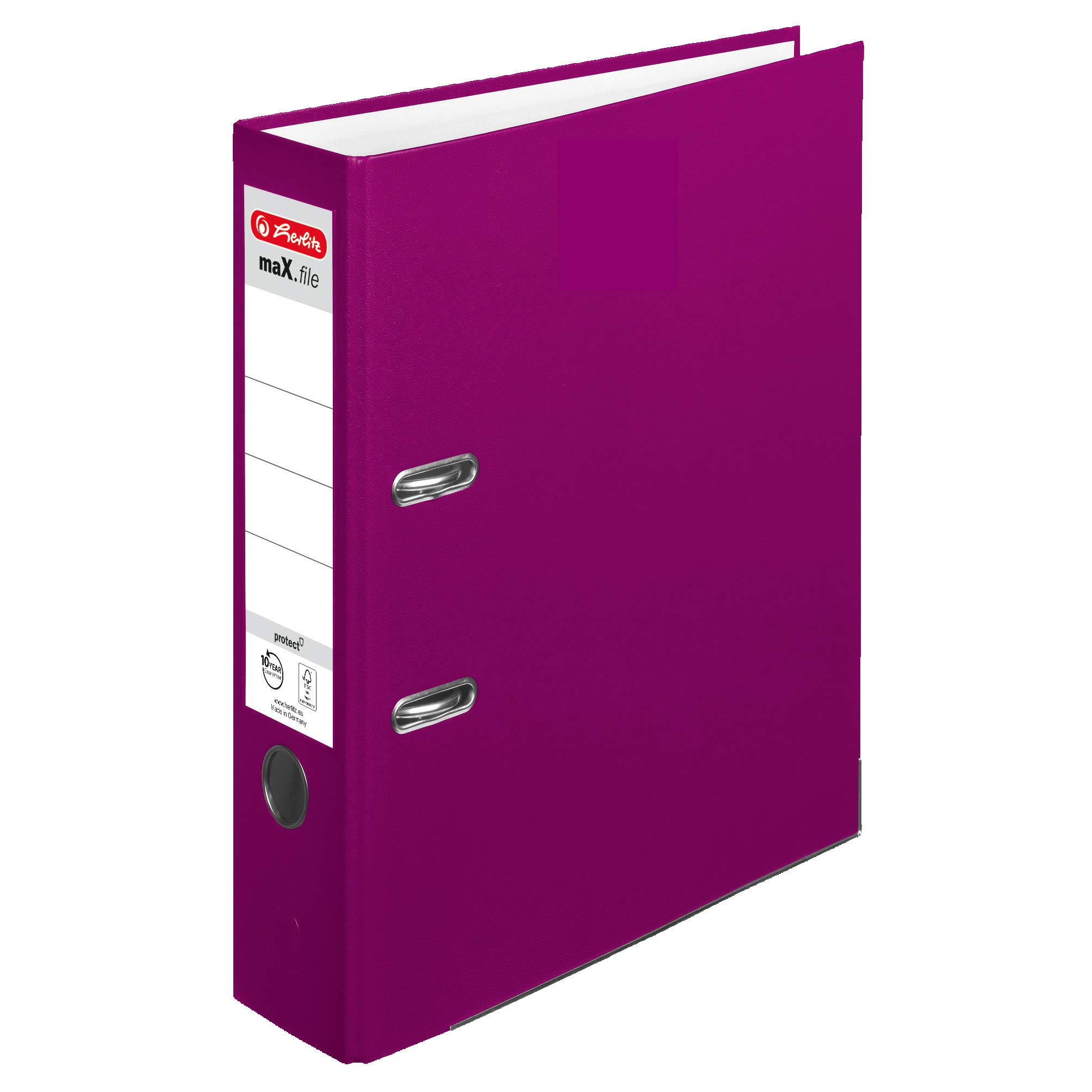 Herlitz Ordner maX.file protect A4, 8 cm breit (Sortiert 1, 10er Pack)