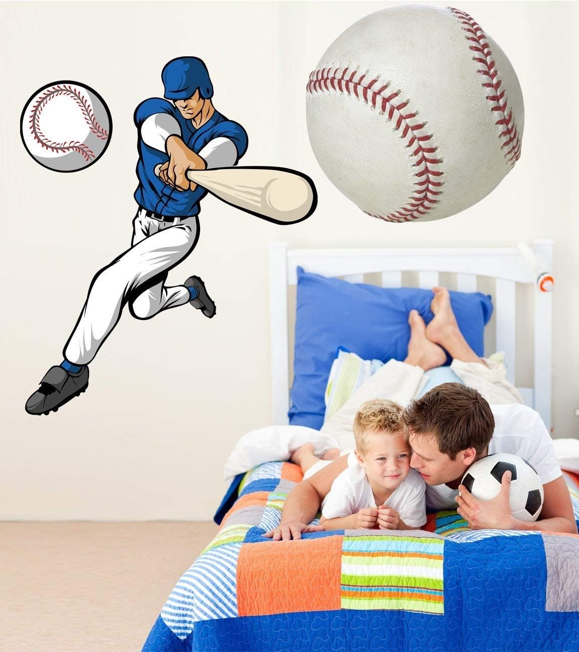 Winn Baseball Player Wall Decal Cutout 20"x24"