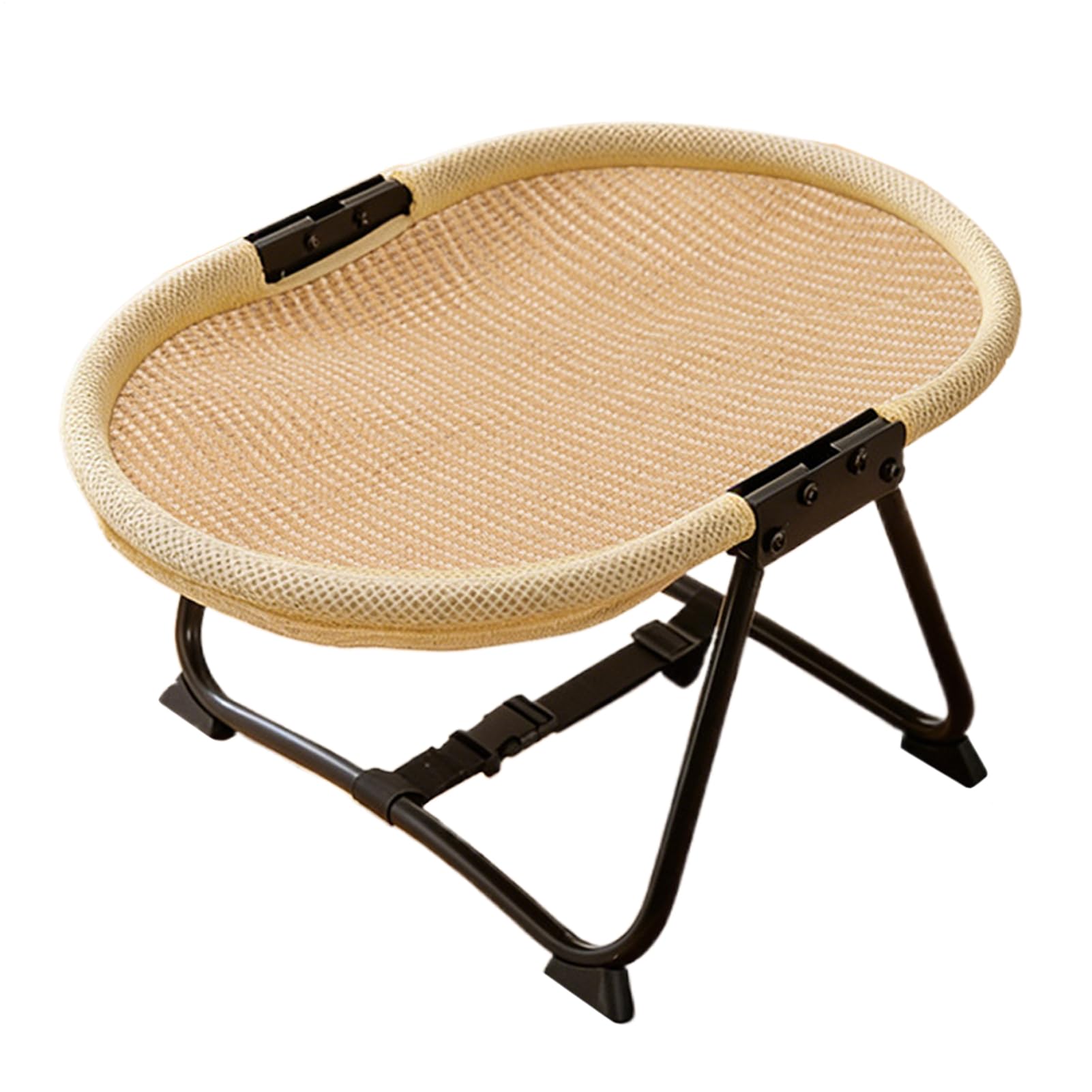 Lit Surélevé pour Chien Pliable Anti-Dérapant 57 x 41 x 26 cm pour Animaux Compagnie Chat Chiot