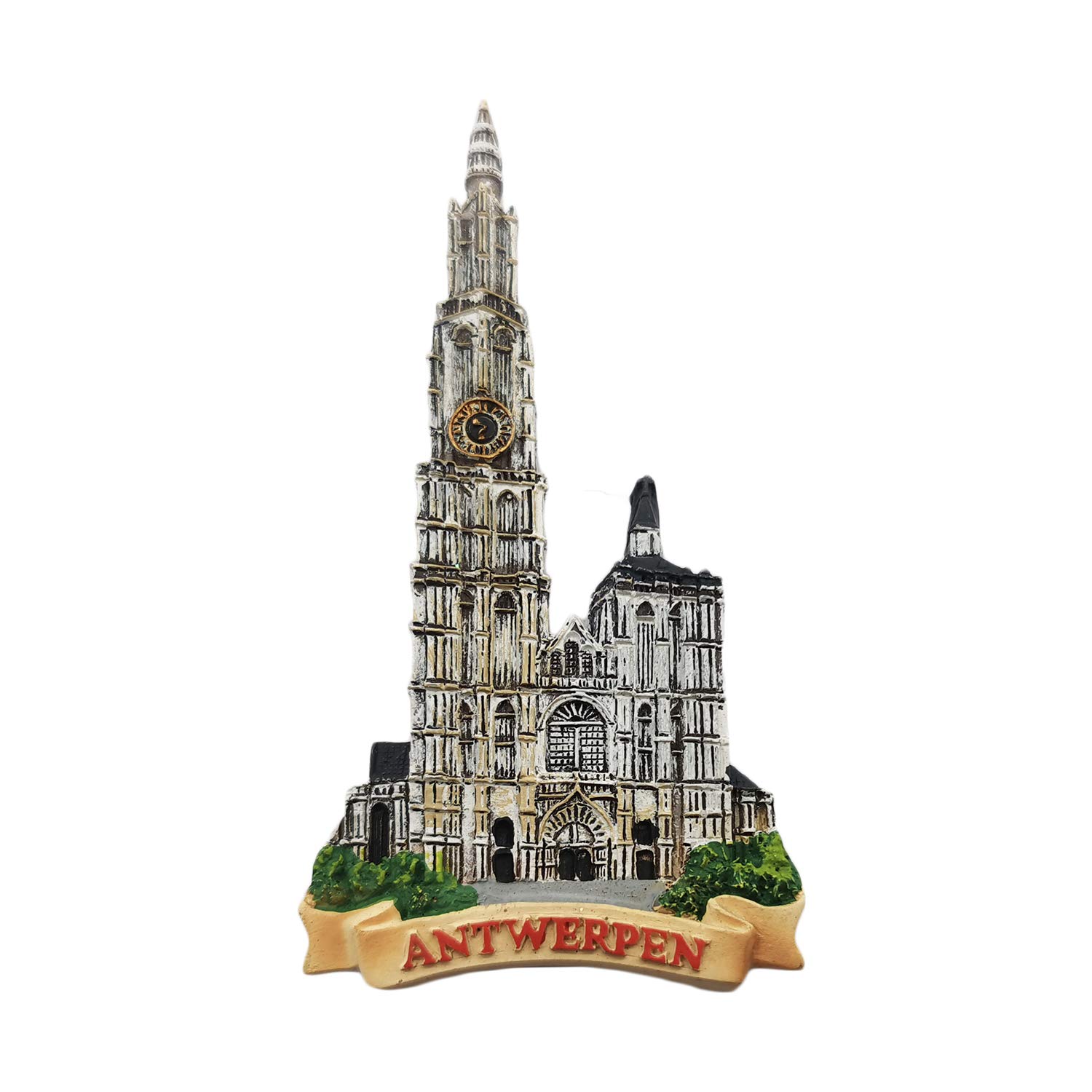 Wedarego Antwerp Belgium 3D Cathedral Refrigerator Magnet Travel Sticker Souvenirs,Home & Kitchen Decoration Antwerpen Fridge Magnet From China