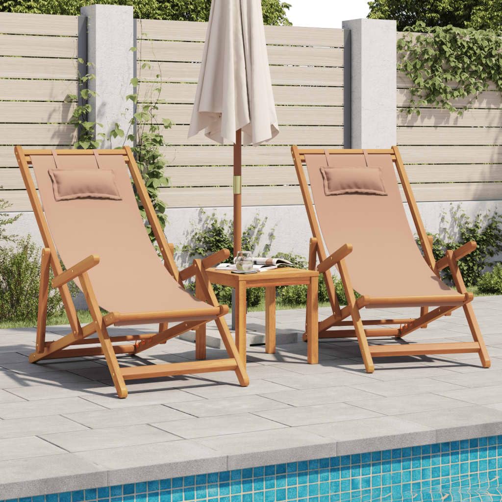 Legno di eucalipto con finitura a olio pieghevoli modelli da giardino Talpa