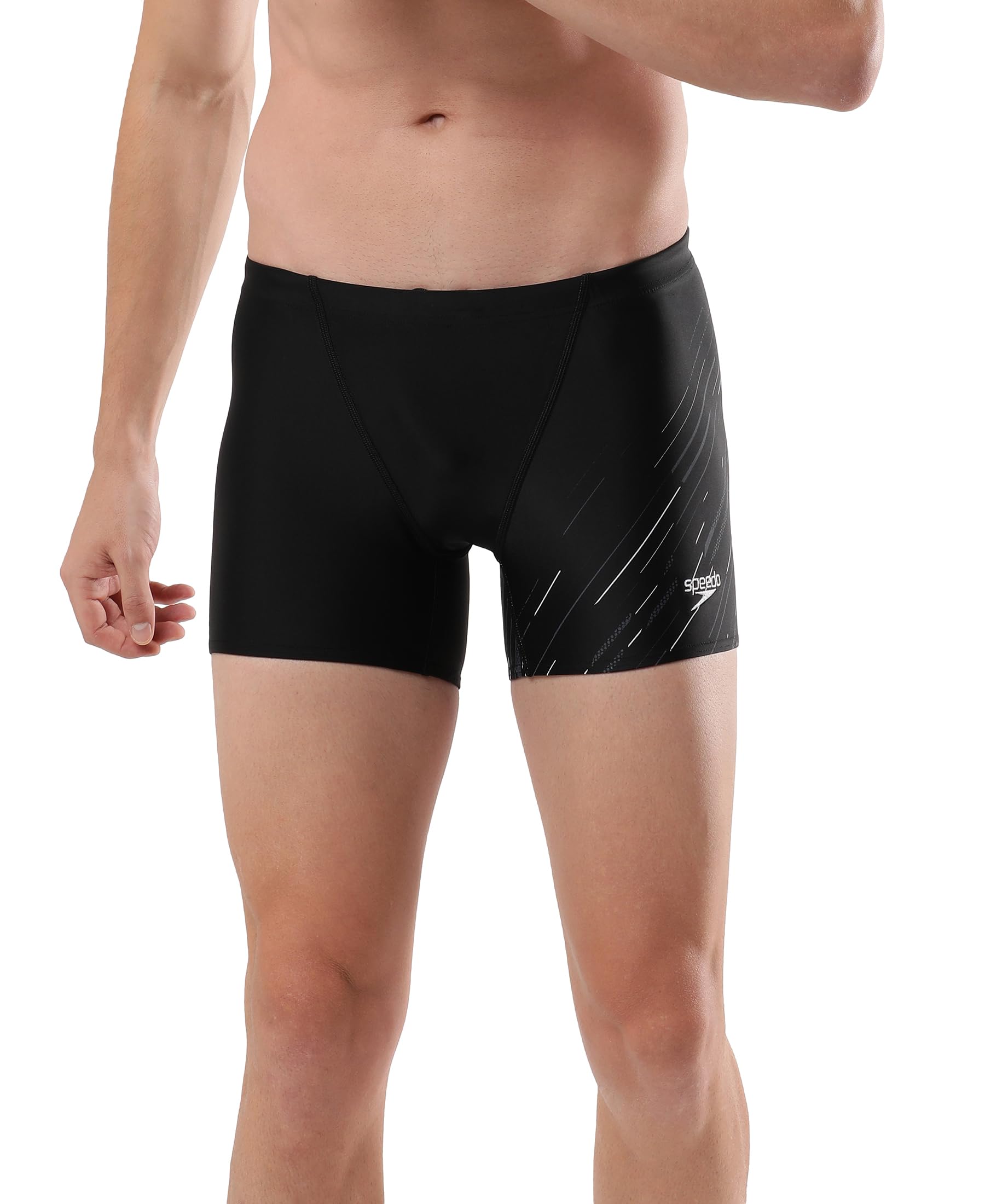 Men's Endurance 10 Hyperboom V Cut Aquashort - Black & USA Charcoal