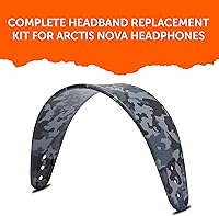 Vista 6 de WC Mod Kit Nova Pro Wireless & Nova Elite - Cooling Gel Earpads, Silicone Headband, & Magnetic Plates for SteelSeries Arctis Nova Pro Wireless &