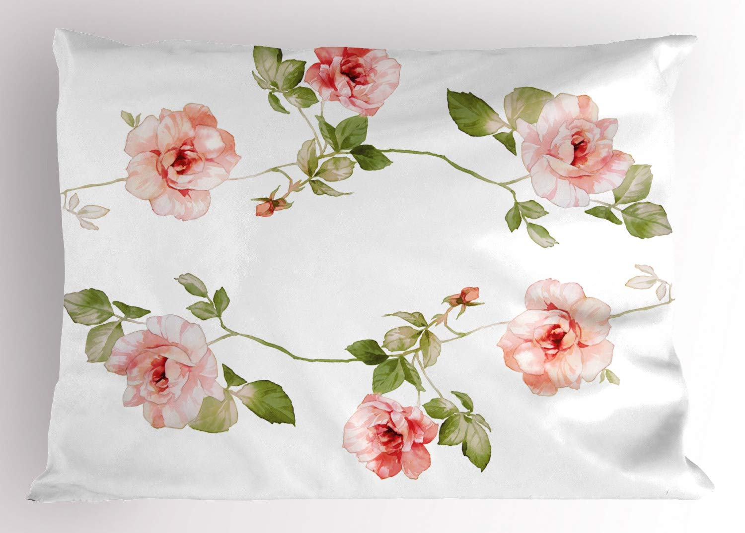 ABAKUHAUS Federa Per Cuscino 75x50 Cm Con Cactus E Alpaca, Stampa Colorata, Morbida Microfibra, Decorazione Letto Divertente - 6