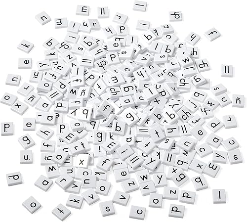 Miniatura 5 de hand2mind Azulejos de letras del alfabeto en minúsculas de plástico, letras de plástico para niños, manipuladores fonéticos, ciencia de la lectura