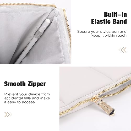 Miniatura 5 de Moko Funda para tablet de 12.9 pulgadas, bolsa de tableta hinchada compatible con iPad Pro 654 12.9 pulgadas, Surface Pro 98 13", nueva Galaxy Tab