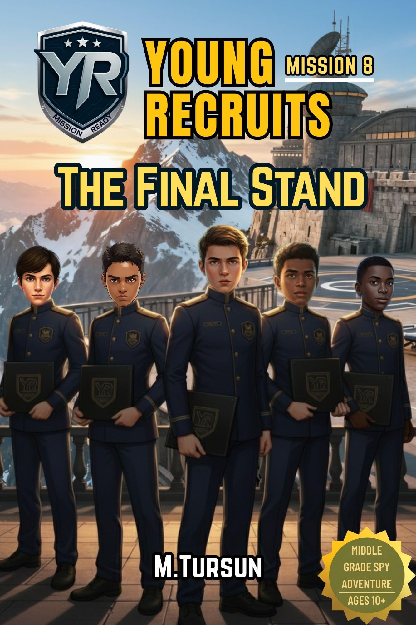 Mission 8: The Final Stand : A Middle Grade Action and Adventure Spy Book for Readers Who Enjoy Final Missions, Ultimate Tests, and Courage Under Pressure (Young Recruits: Mission Ready)