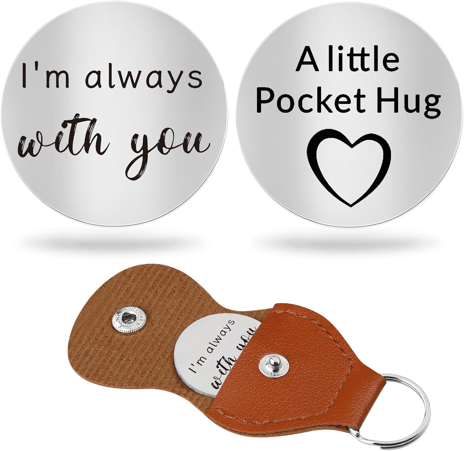 Pocket Hug Token - Long Distance Relationship Keepsake, Christmas Gift Inspirational Gifts