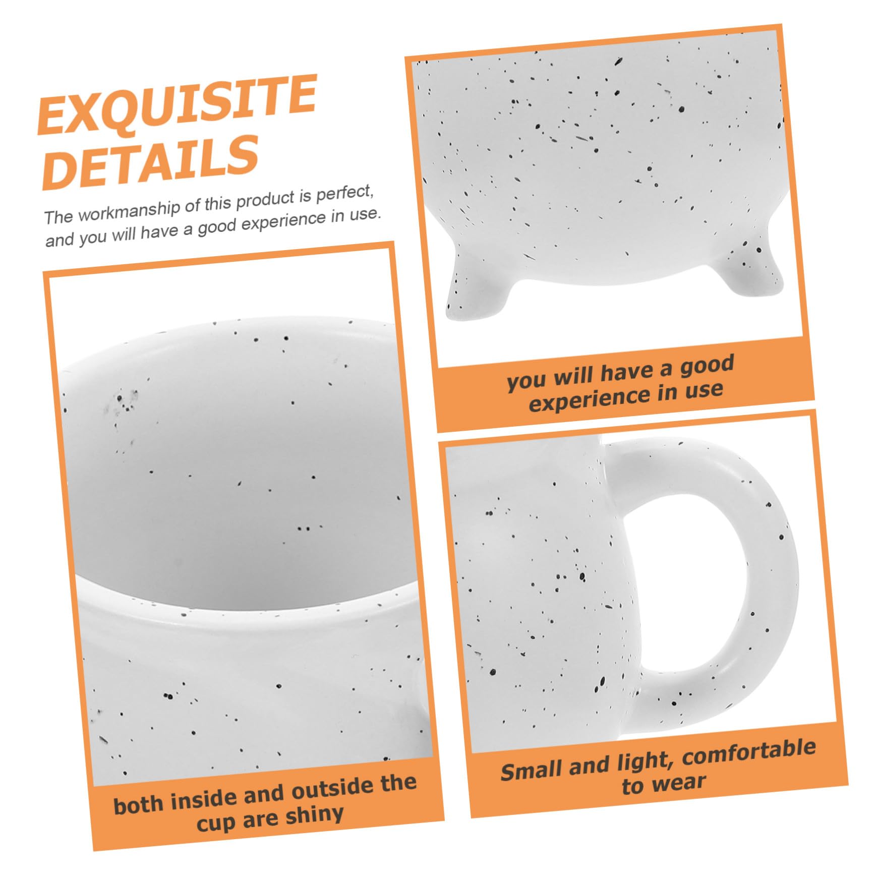 Halloween Tasse Aus Keramik Für Kaffee Dekotasse Für Zuhause Und Büro Mit Künstlerischer Form Und Glatten Kanten Langlebig Und Sicher Für Gebrauch