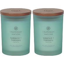 Chesapeake Bay Candle Mind & Body Collection Scented Candle, 8.8oz 2-Pack