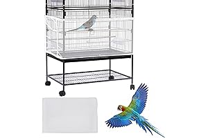 Daoeny Bird Cage Seed Guard: Protect Your Home from Feathered Messes