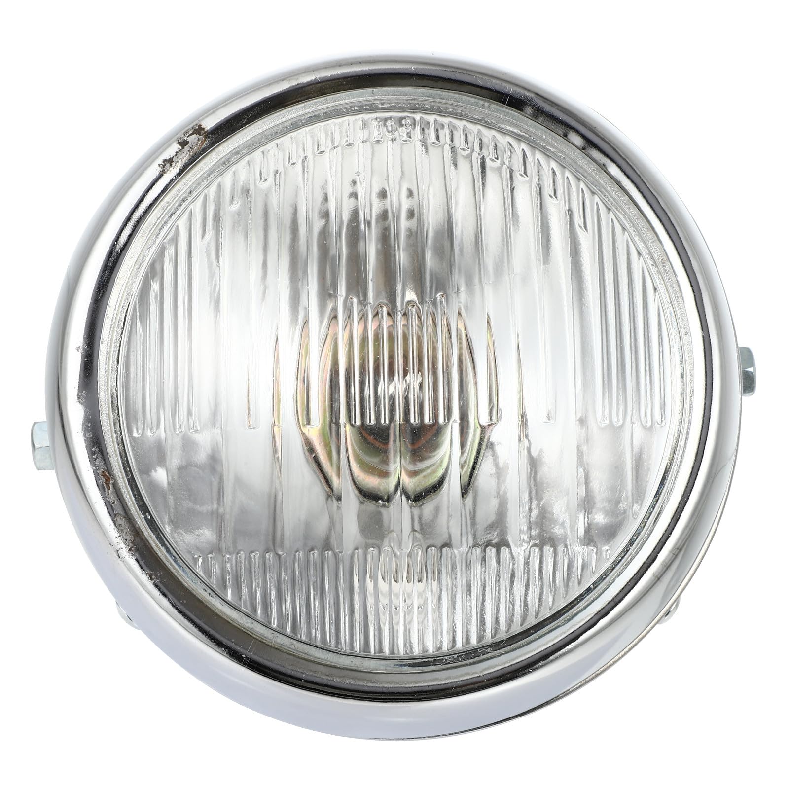 Phare de conduite moto vintage en fer antirouille haute finition - 8