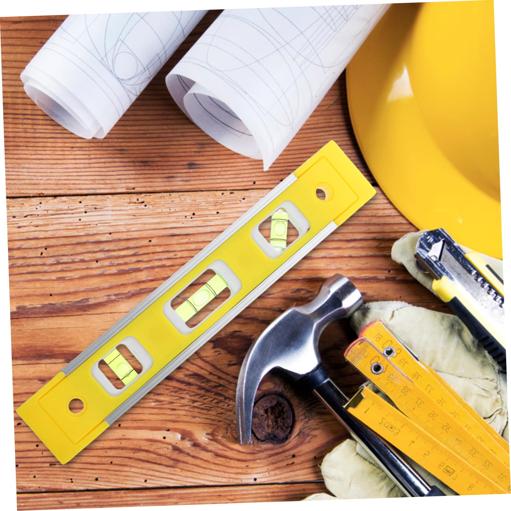 Uonlytech 5piezas Burbuja De Magnético De Alta Precisión Para Medición Proyectos De Renovación y Construcción Herramienta y Ligera Para Uso Doméstico