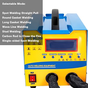 Futchoy Dent Puller Machine, 3KW Spot Dent Puller, 2000A Dent Puller Welder, 7 Modes Auto Body Dent Puller Welder, Digital Panel Welding Dent Puller, 110V Spot Dent Puller for Car Body Dent Repair