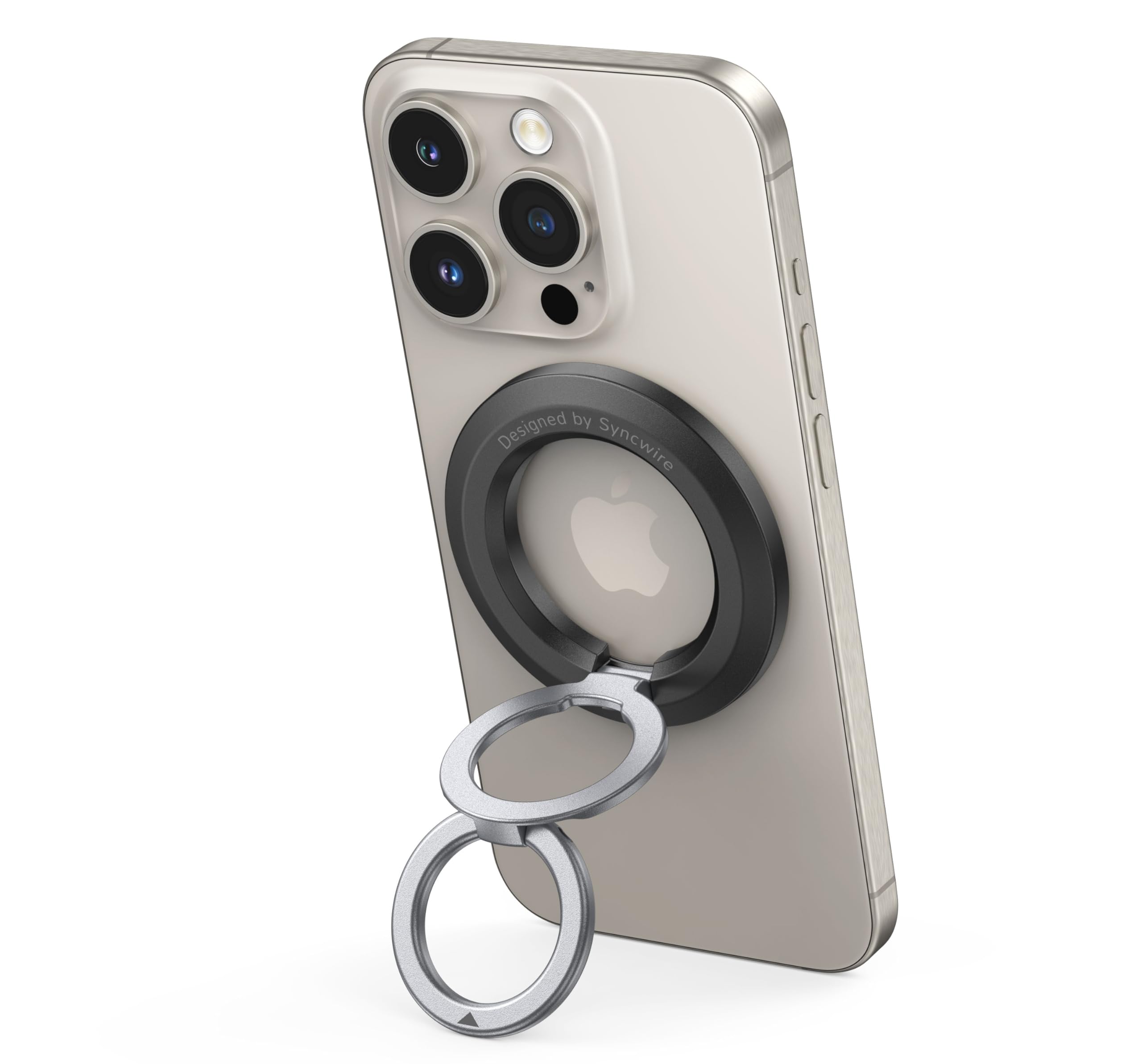 Base magnetica compatibile con supporti per telefono e custodie MagSafe per iPhone, nero, bianco, trasparente | SHEIN ALIA