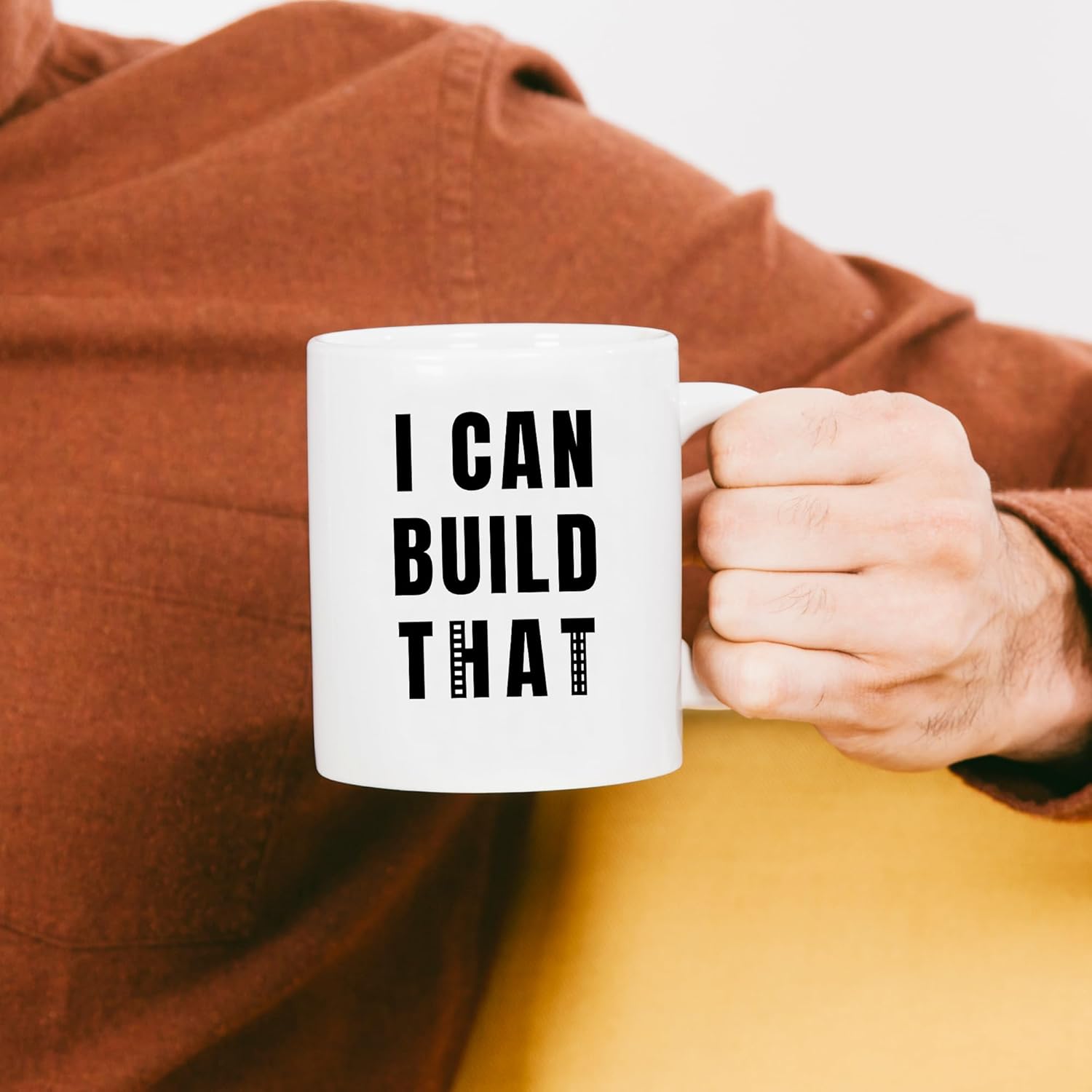 I Can Build That Construction Worker Gifts Construction Builder Profession Mugs Novelty Drinkware Ceramic Mug 11 oz White - Image 5